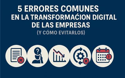 5 Errores Comunes en la Transformación Digital de las Empresas (Y Cómo Evitarlos)