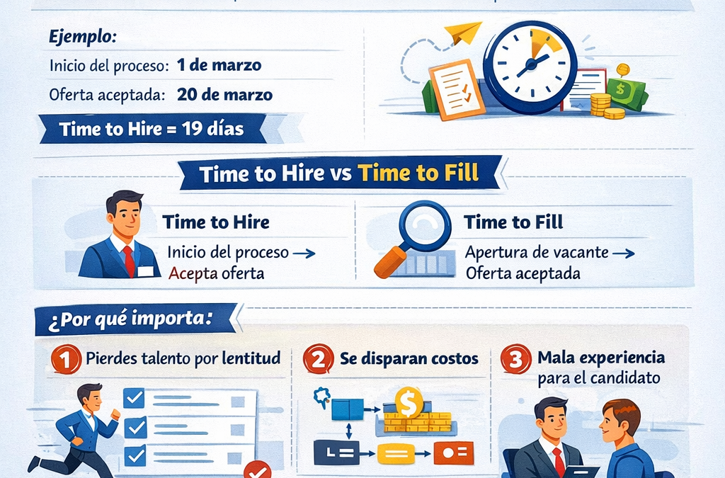 ¿Cómo se calcula el Time to Hire?
